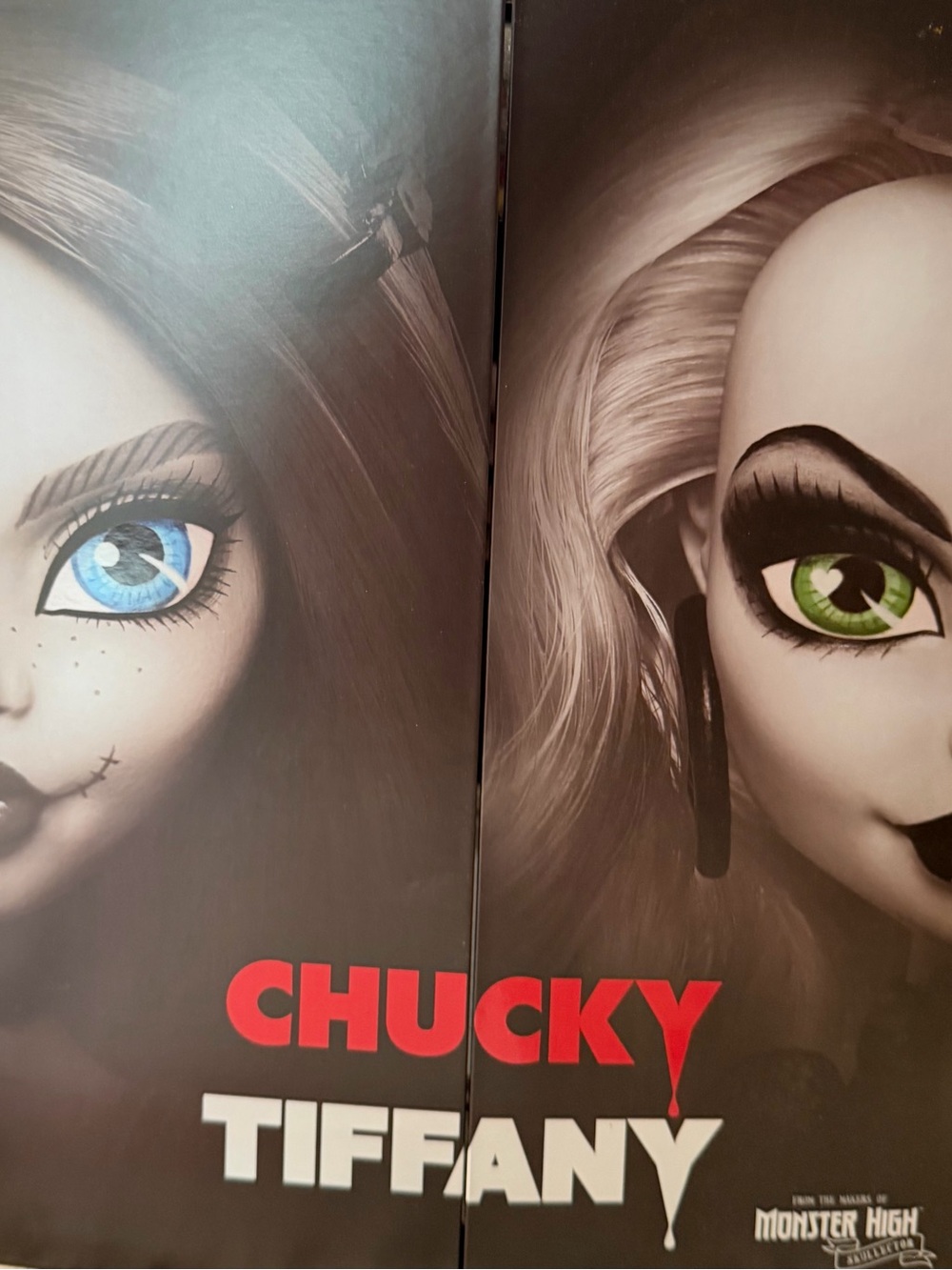 NEW Monster High Skullector Chucky and Tiffany Doll 2-Pack W/ Mattel Shipper Box
